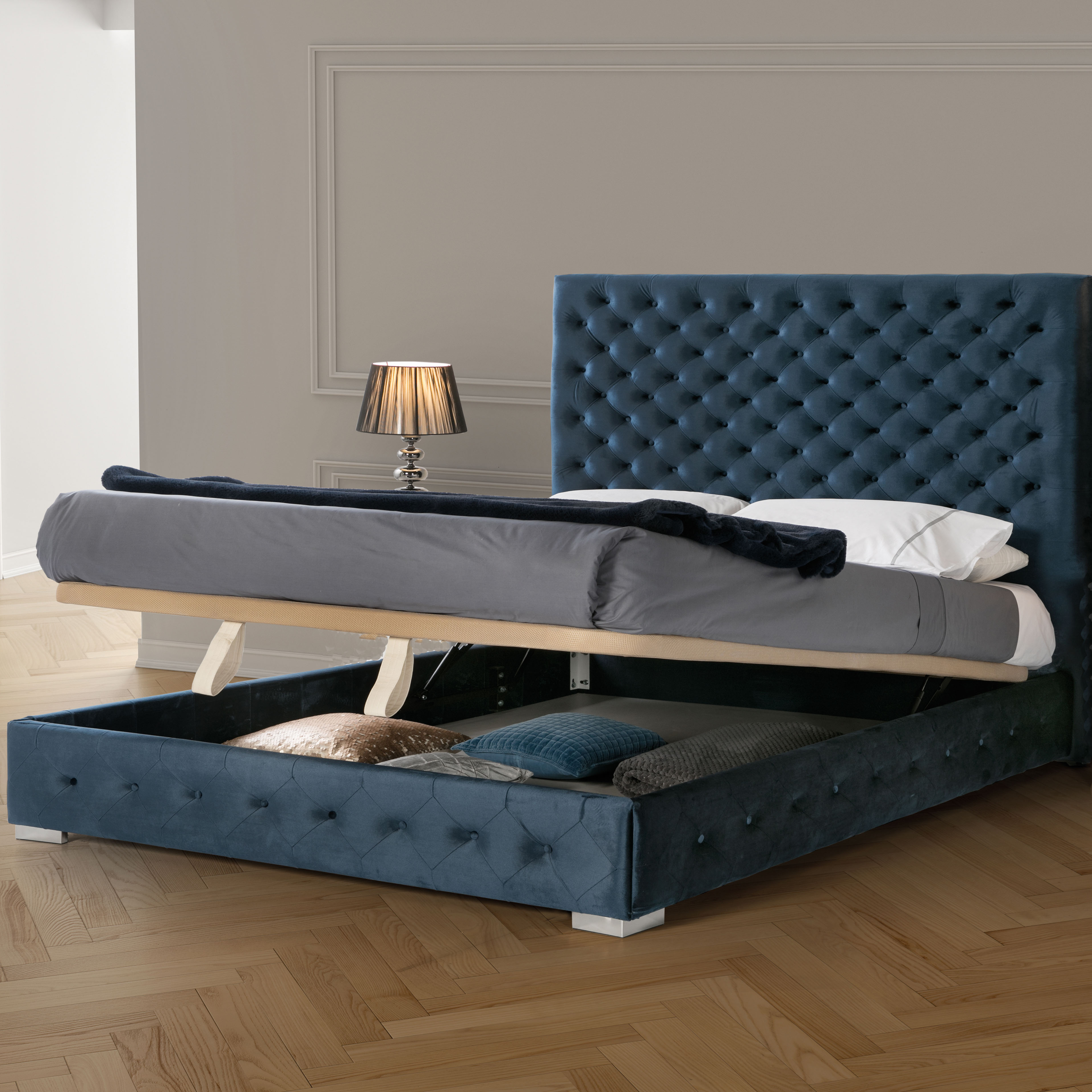 Leonor Bed with Storage - Thumbnail 3