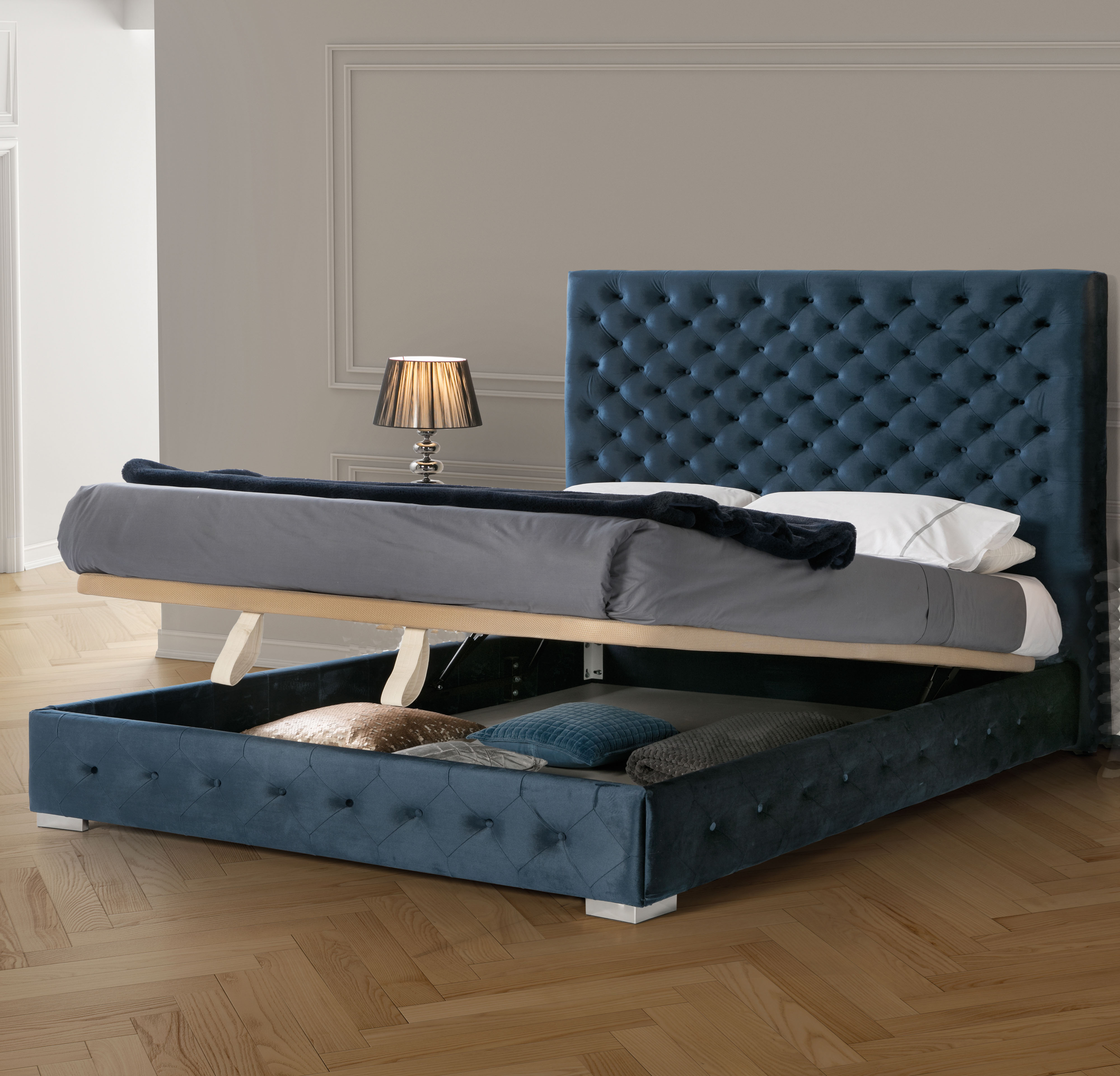 Leonor Bed with Storage - Thumbnail 5