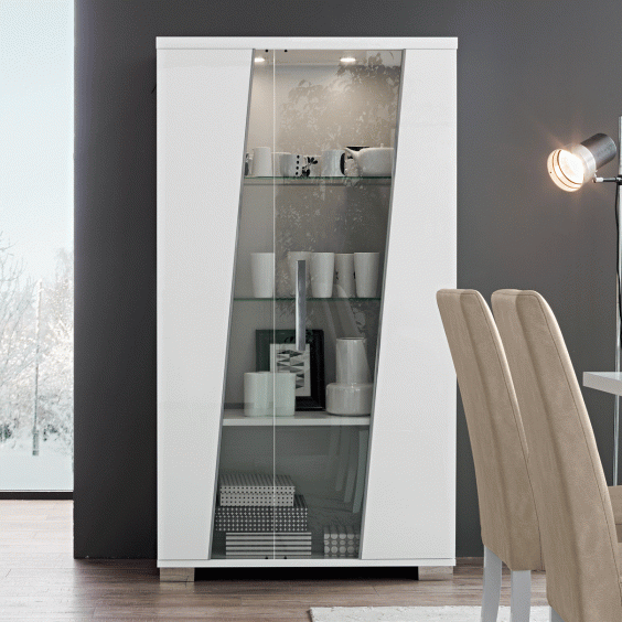 Lisa 2-Door China Cabinet