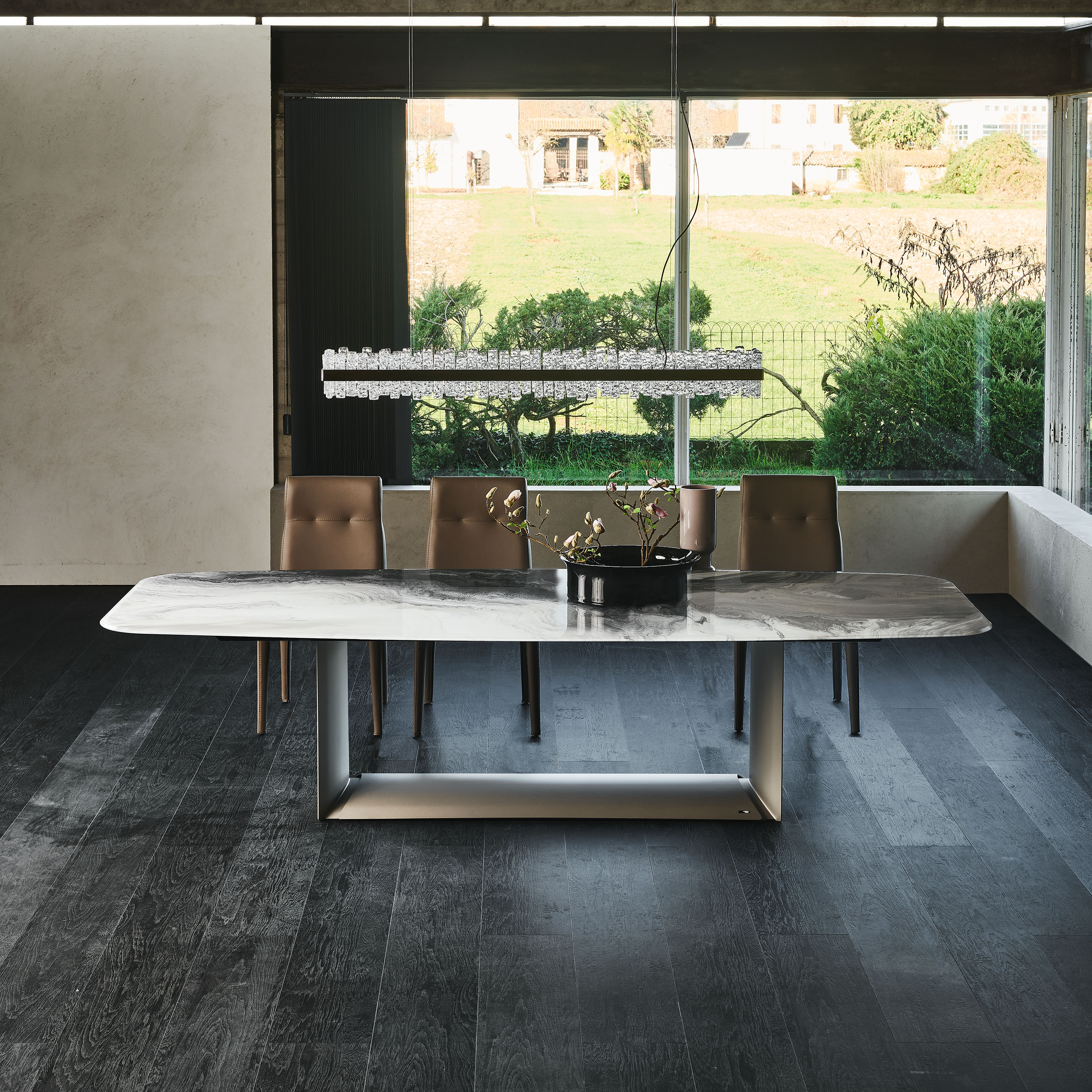 Cattelan Italia Dragon CrystalArt Dining Table