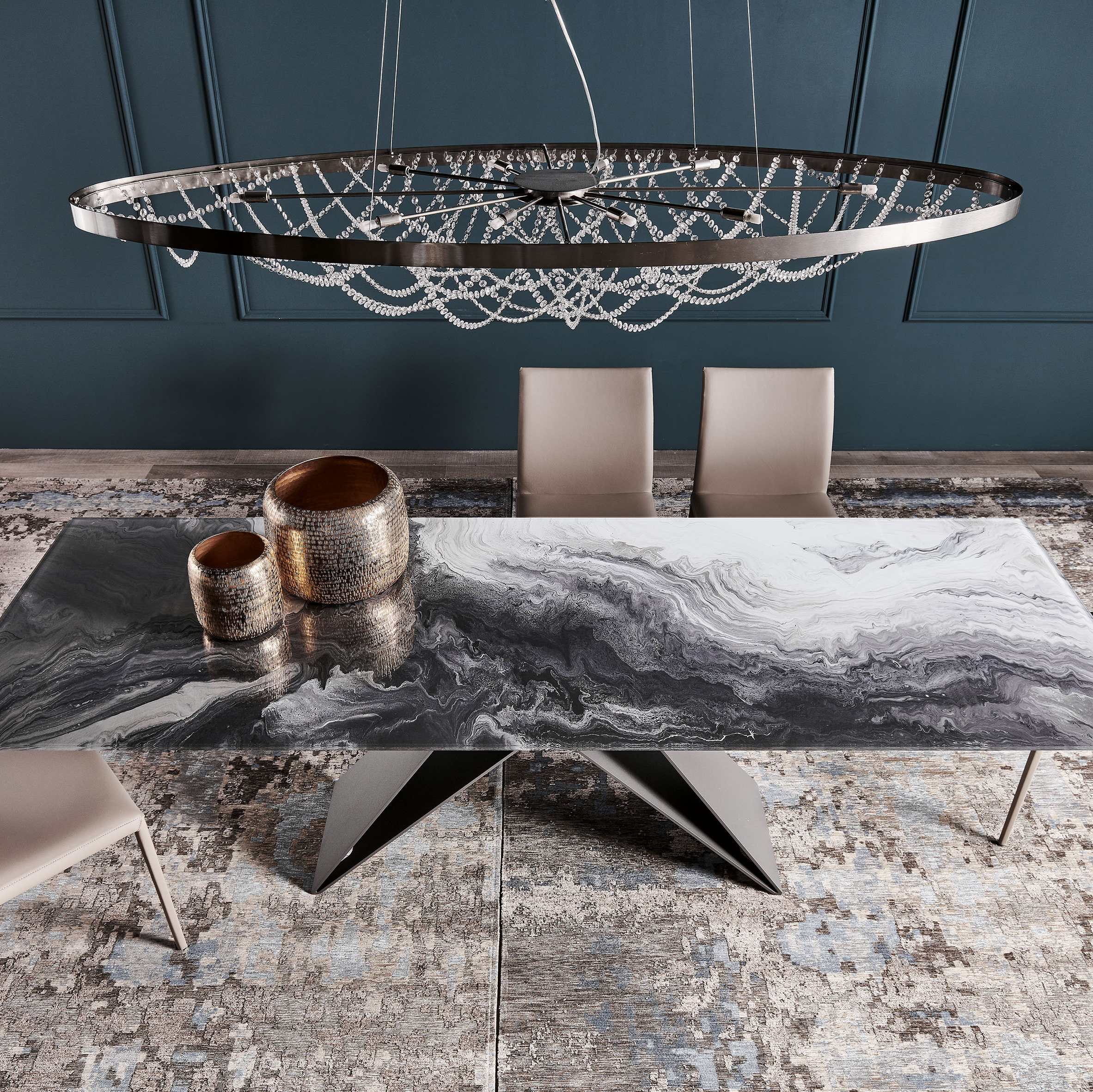 Premier CrystalArt Dining Table - Thumbnail 5
