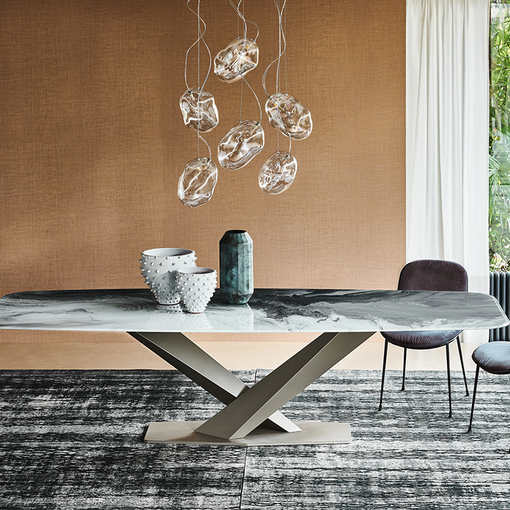 Stratos CrystalArt Dining Table - Thumbnail 2
