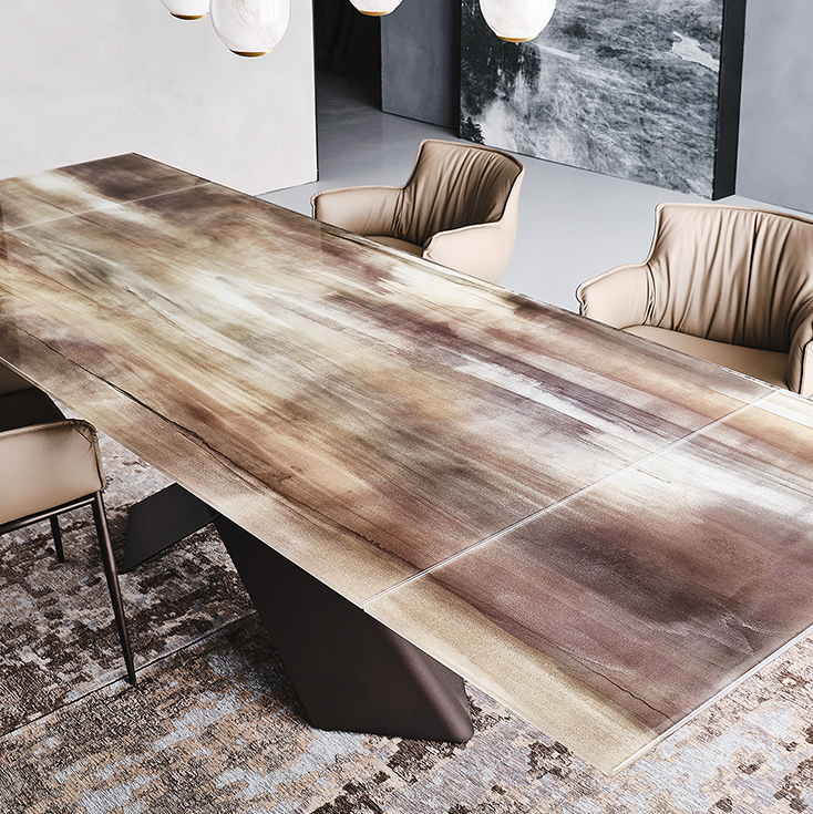 Tyron Crystalart Drive Table - Thumbnail 5