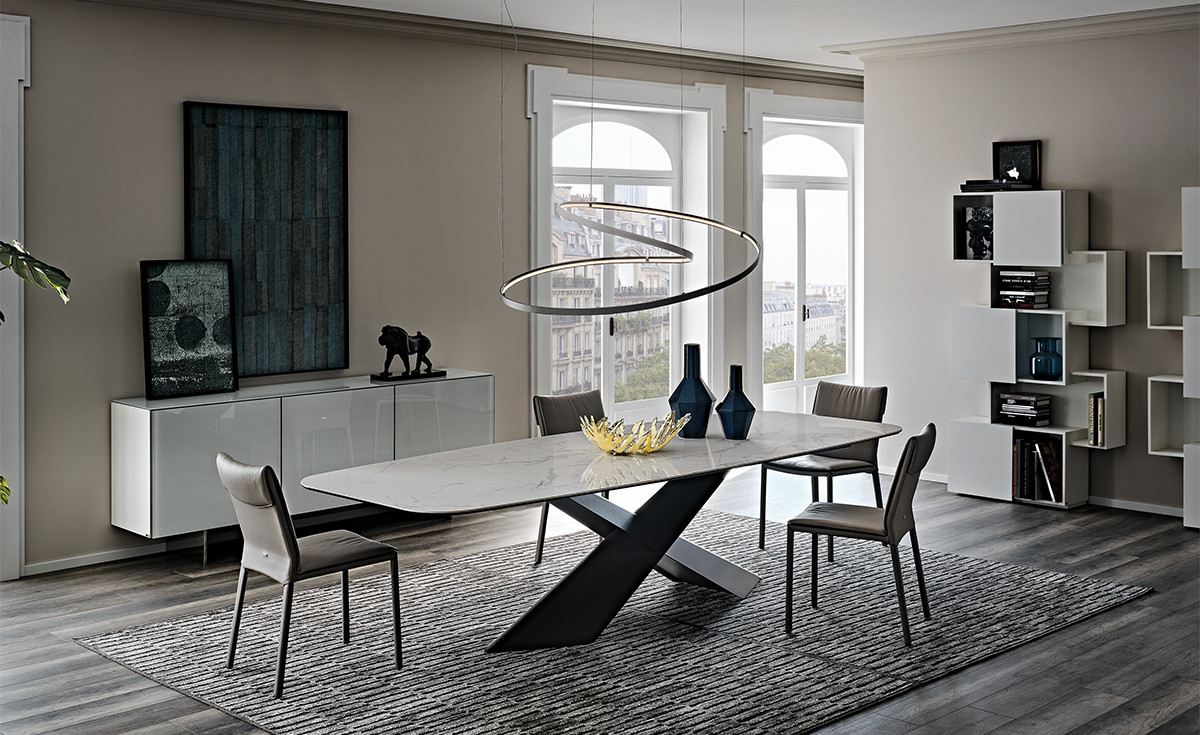 Cattelan Italia Tyron Dining Table - Thumbnail 5