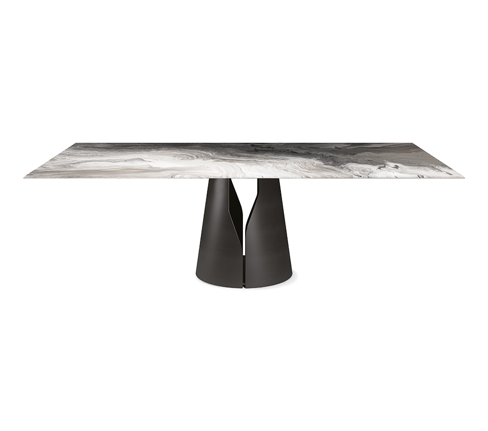 Cattelan Italia Giano CrystalArt Dining Table - Thumbnail 3