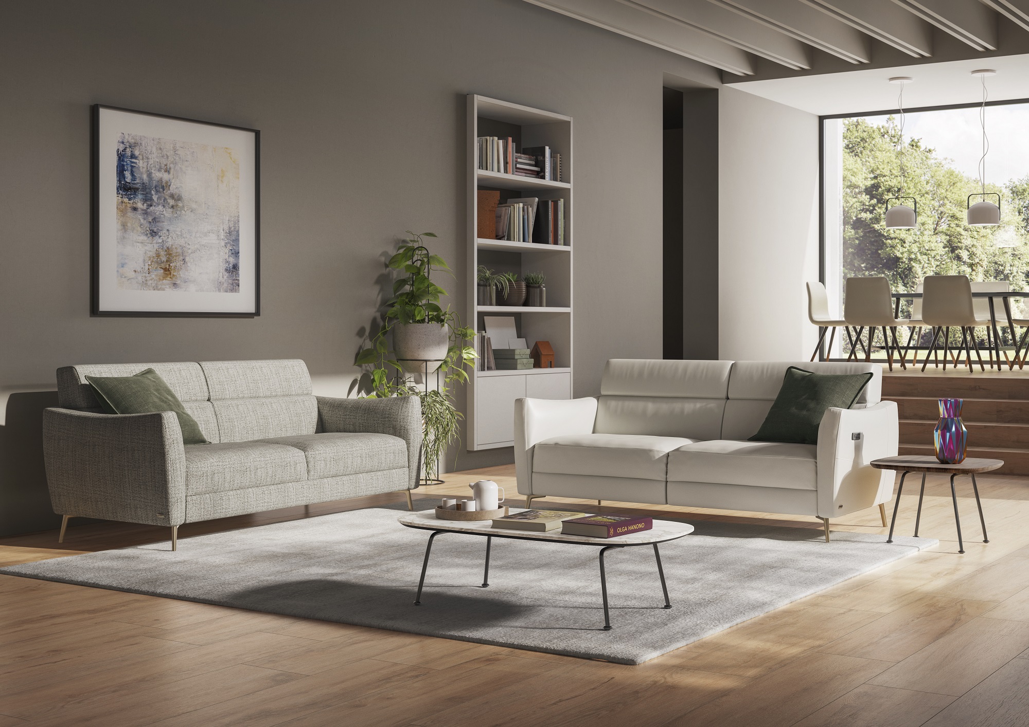 Greg Sofa by Natuzzi Editions