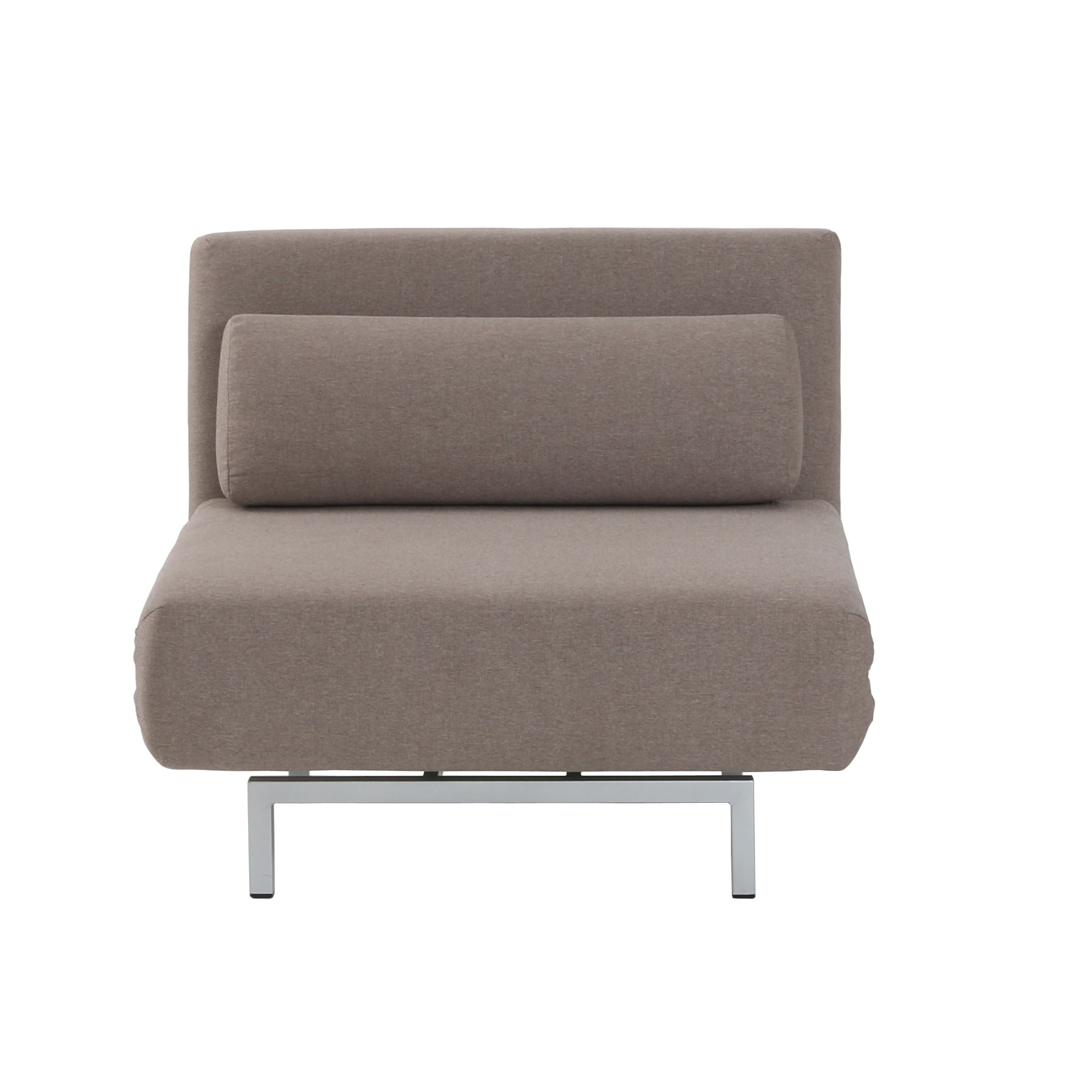 Premium Chair Bed LK06-1 in Beige Fabric - Thumbnail 2