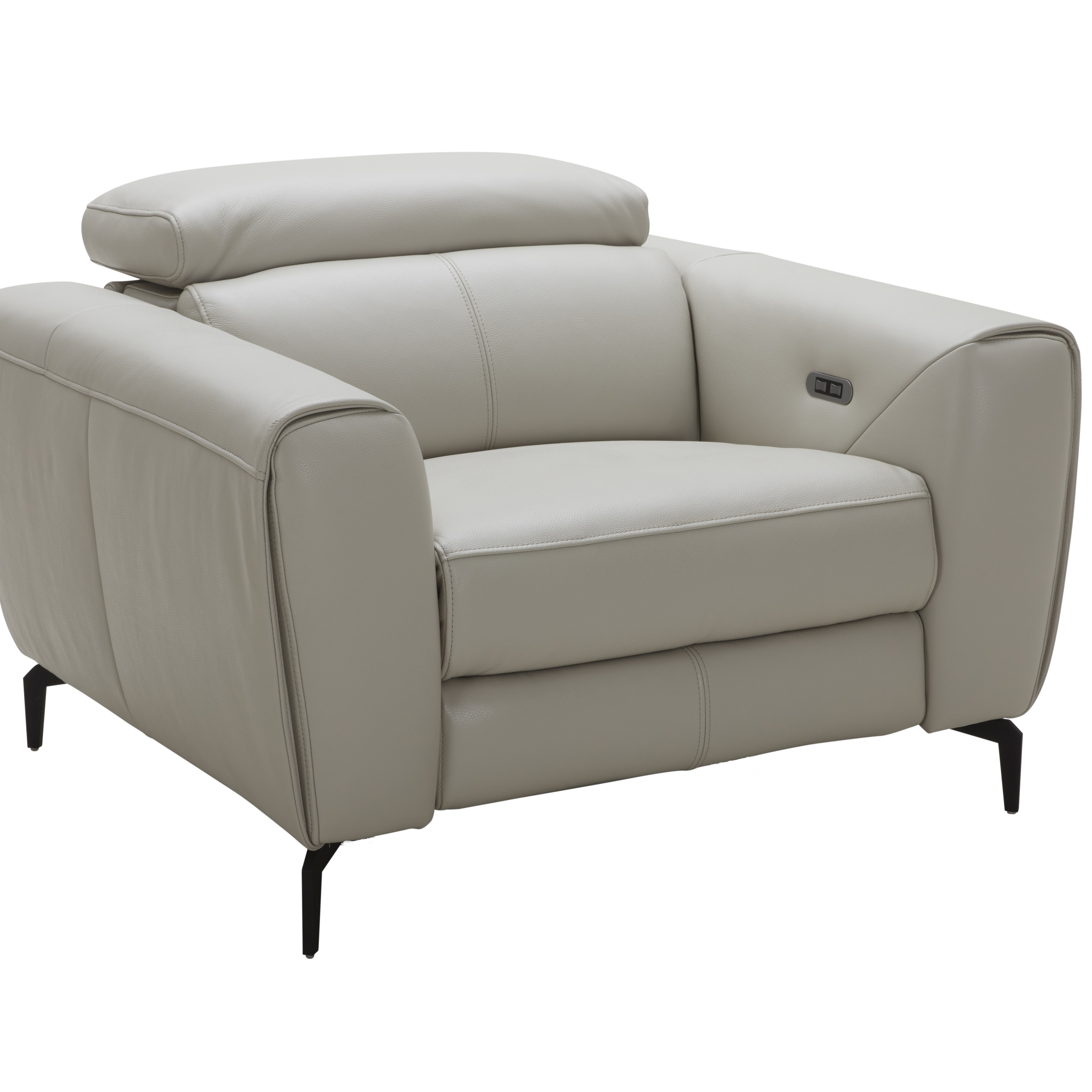 Lorenzo Chair in Light Grey - Thumbnail 5