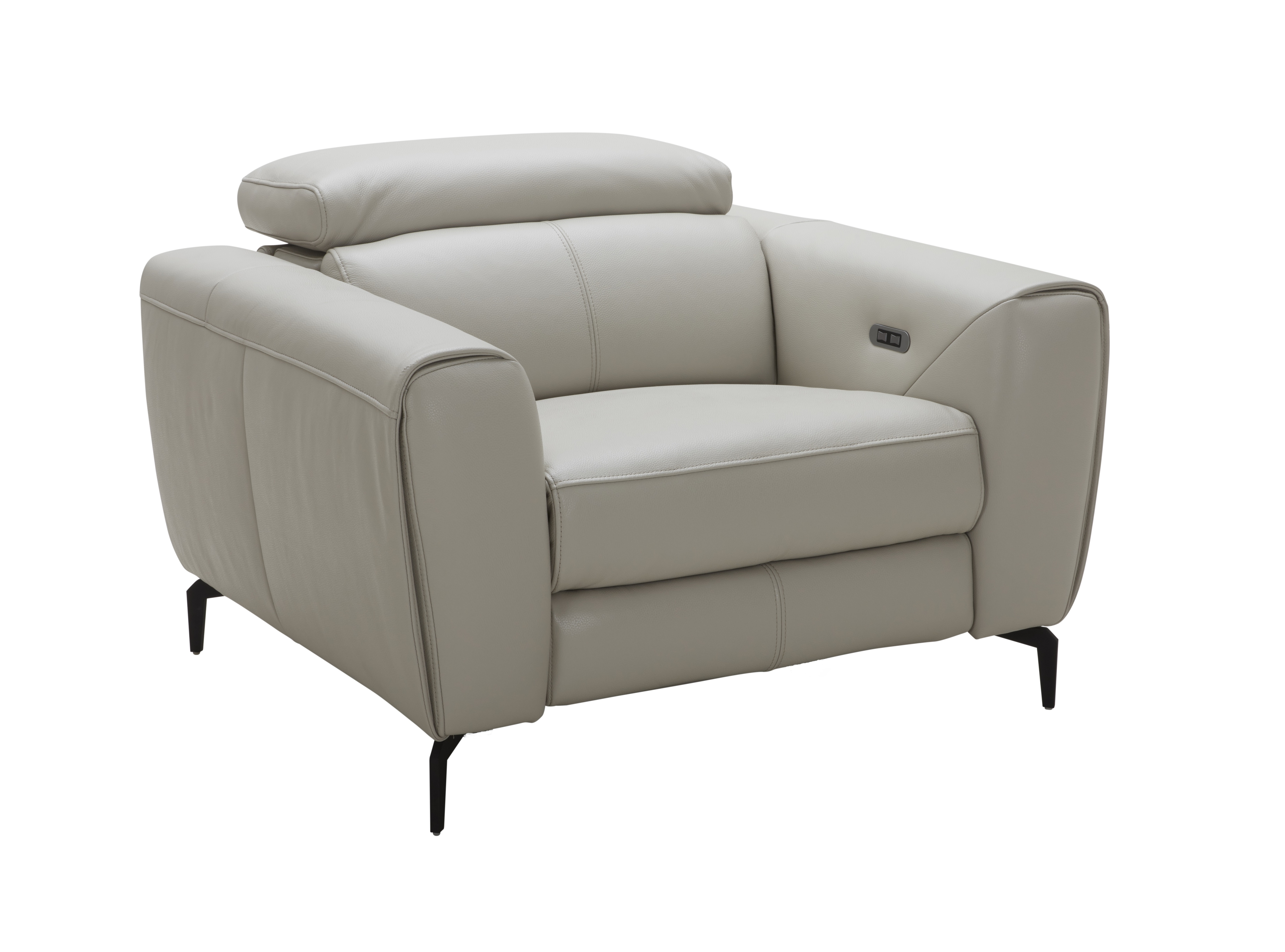 Lorenzo Chair in Light Grey - Thumbnail 3