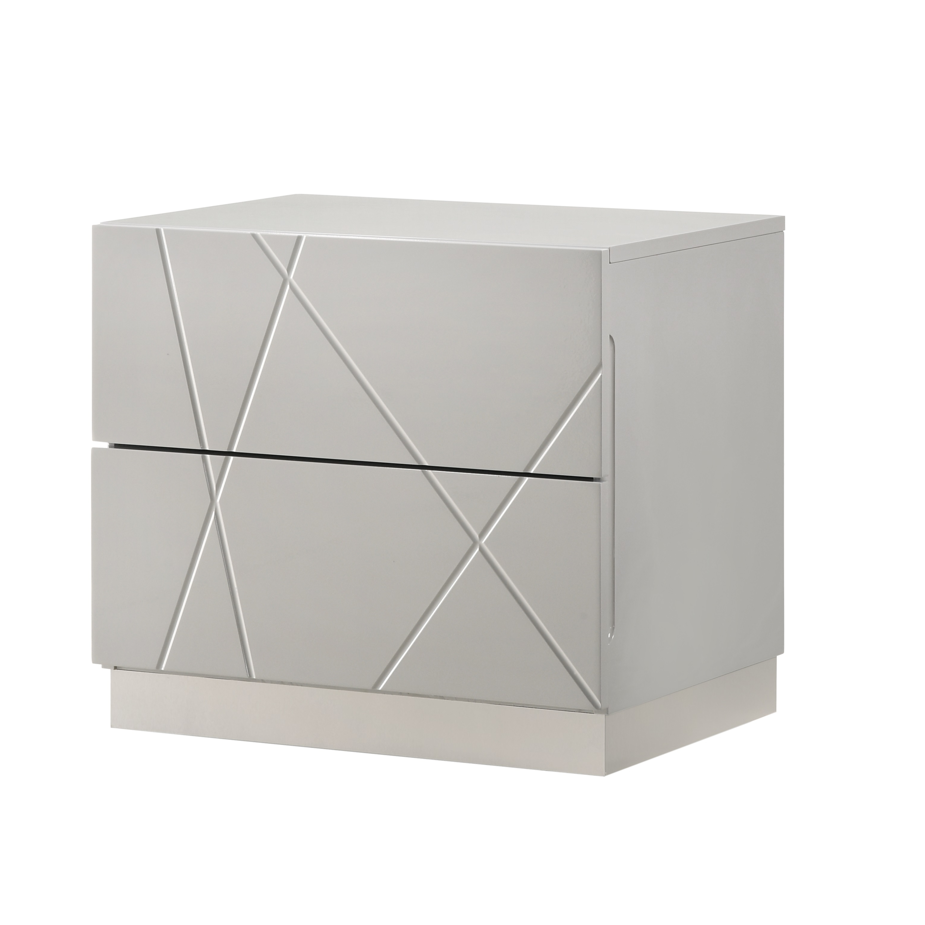 Naples Grey Nightstand - Thumbnail 2