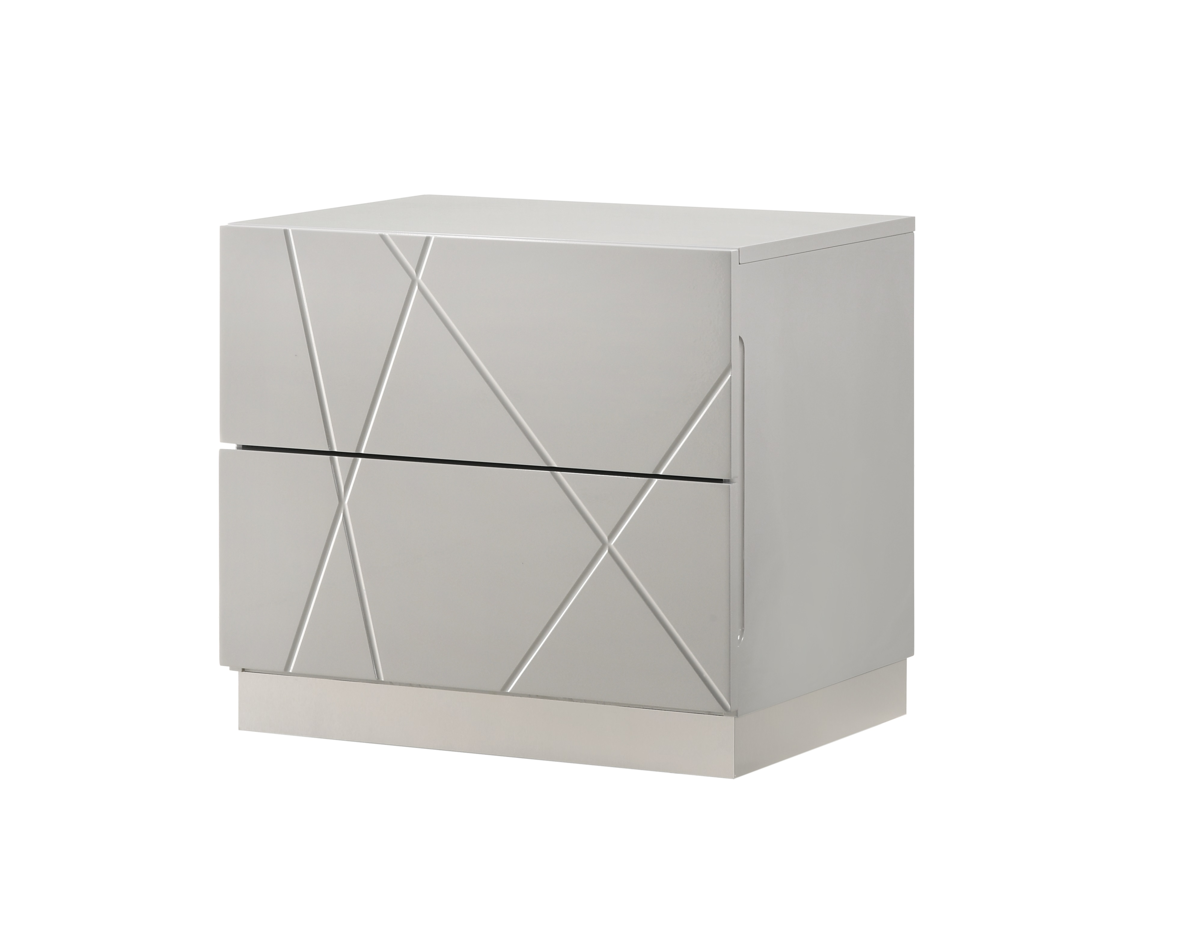 Naples Grey Nightstand - Thumbnail 3
