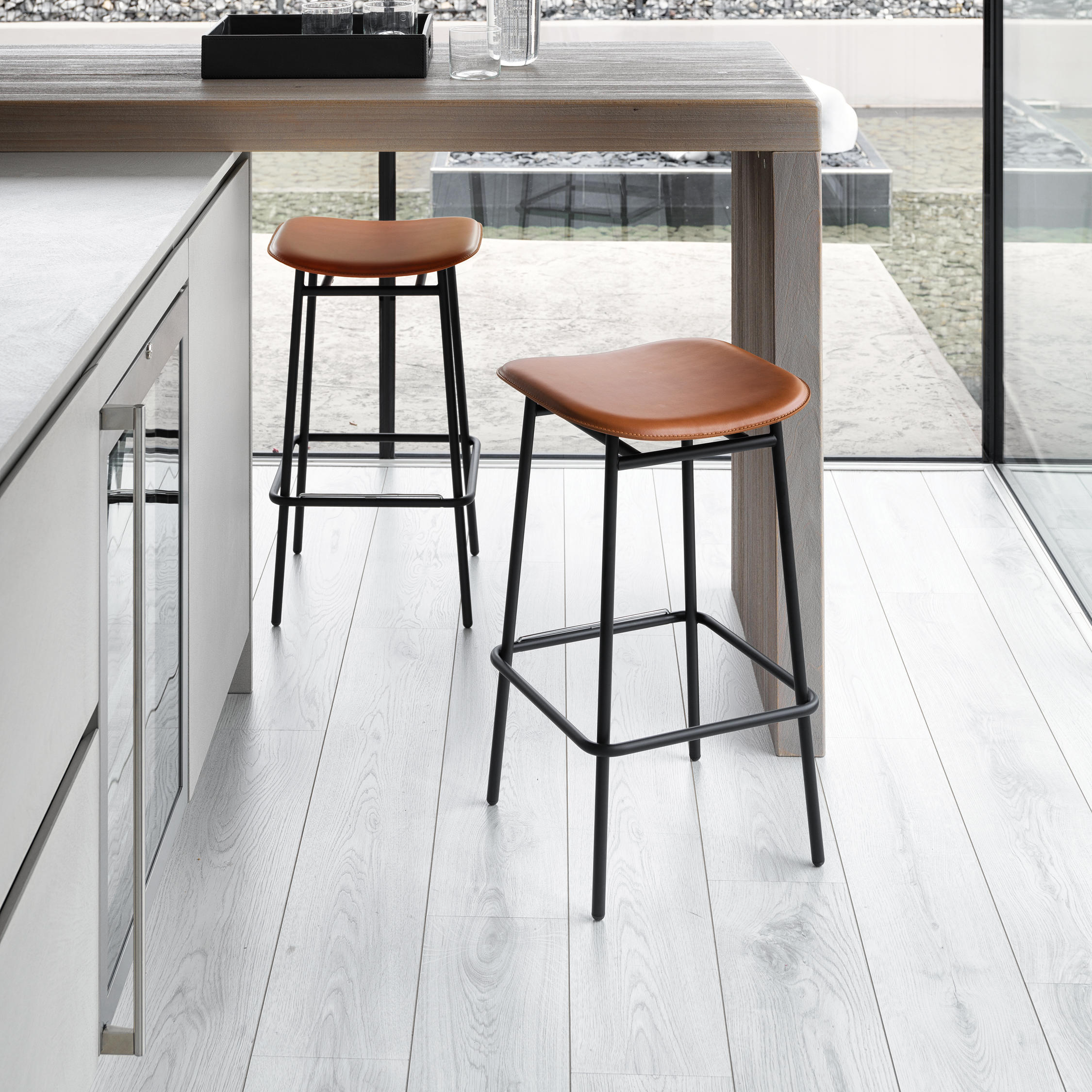 Calligaris CS2006 Fifties Bar Stool - Thumbnail 2