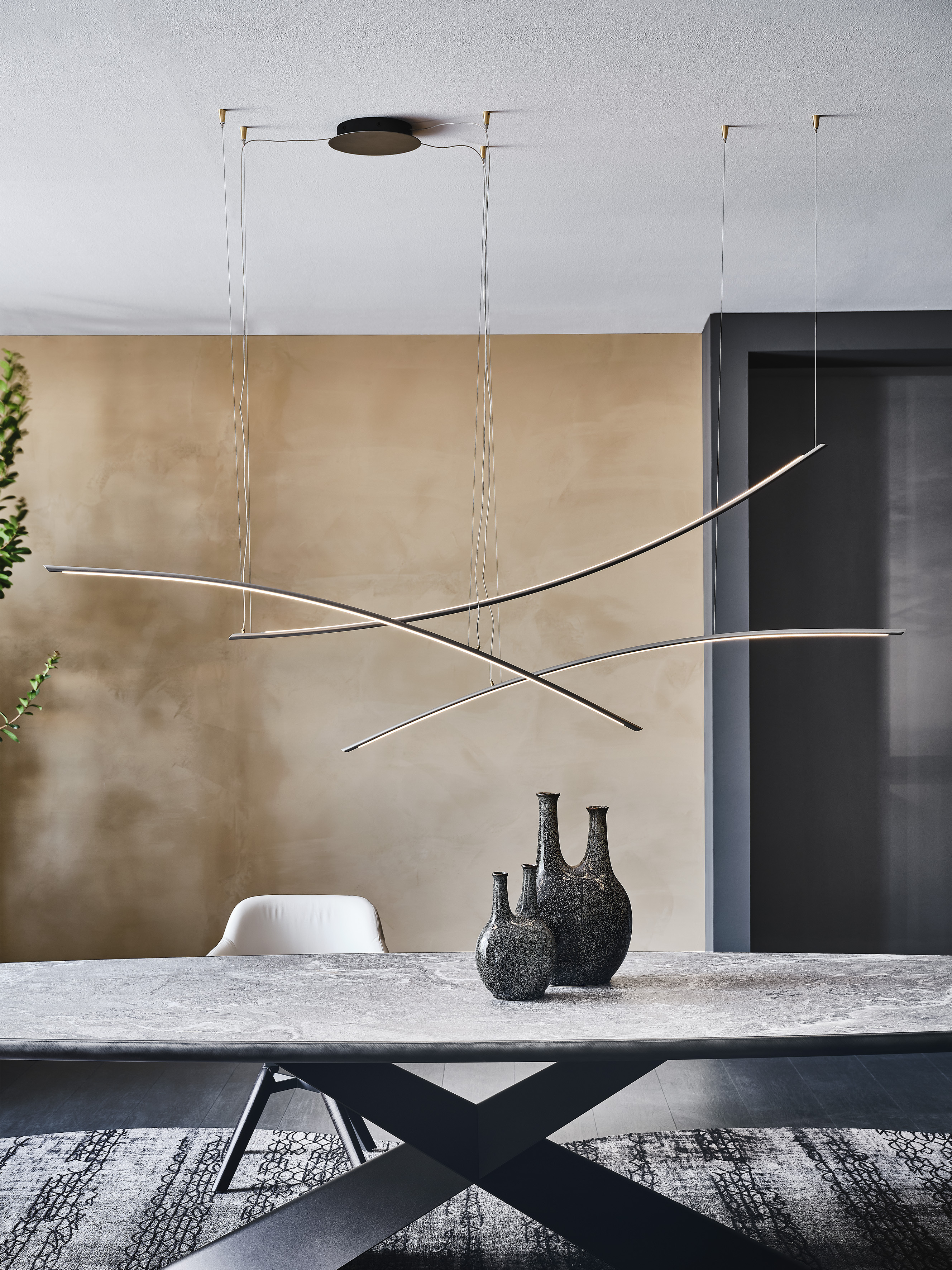 Cattelan Italia Katana Ceiling Lamp