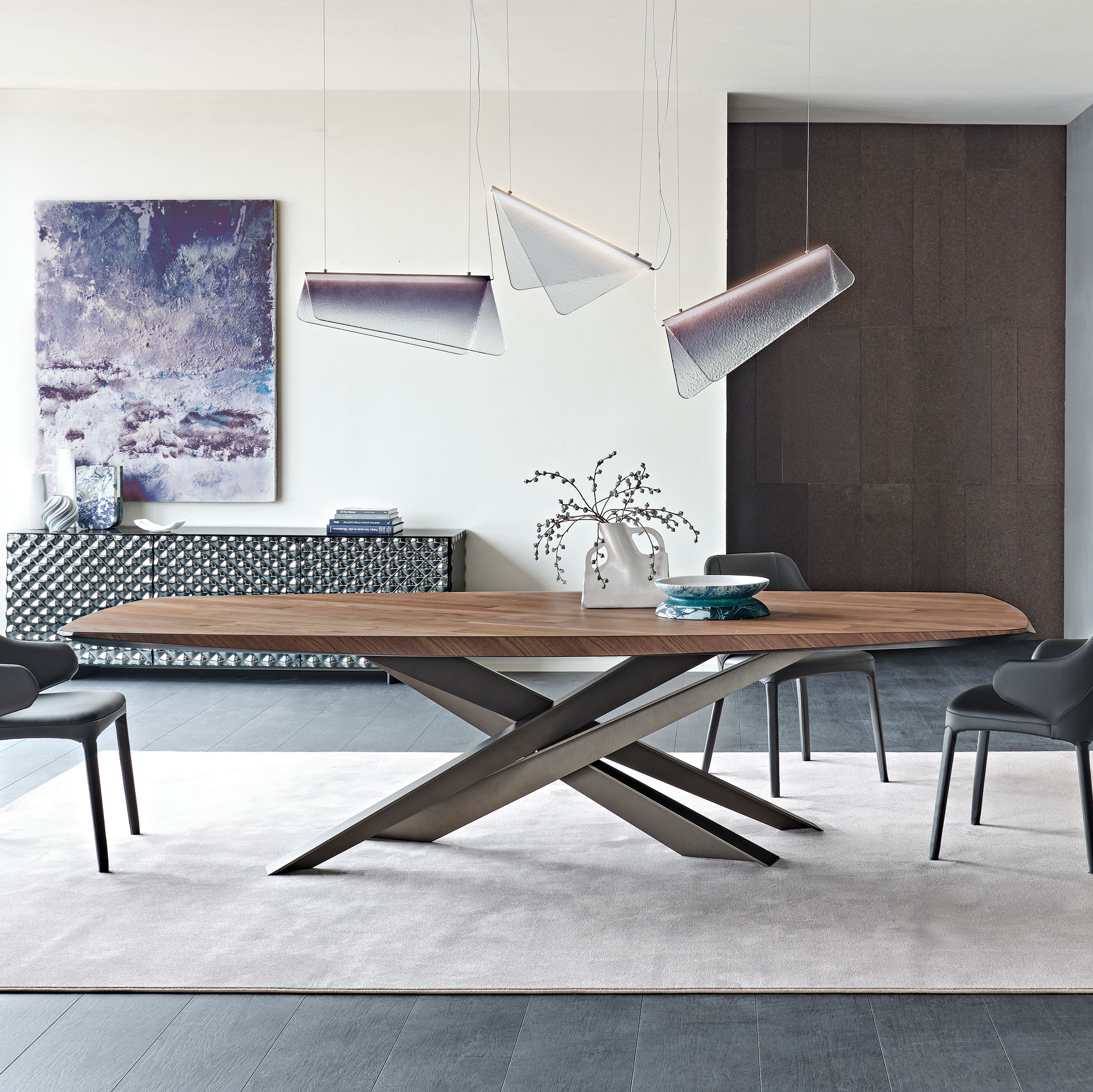 Cattelan Italia Lancer Wood Table - Thumbnail 3