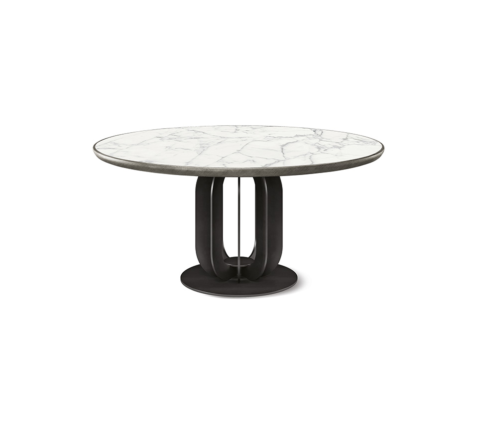Soho Keramik Round Dining Table - Thumbnail 3