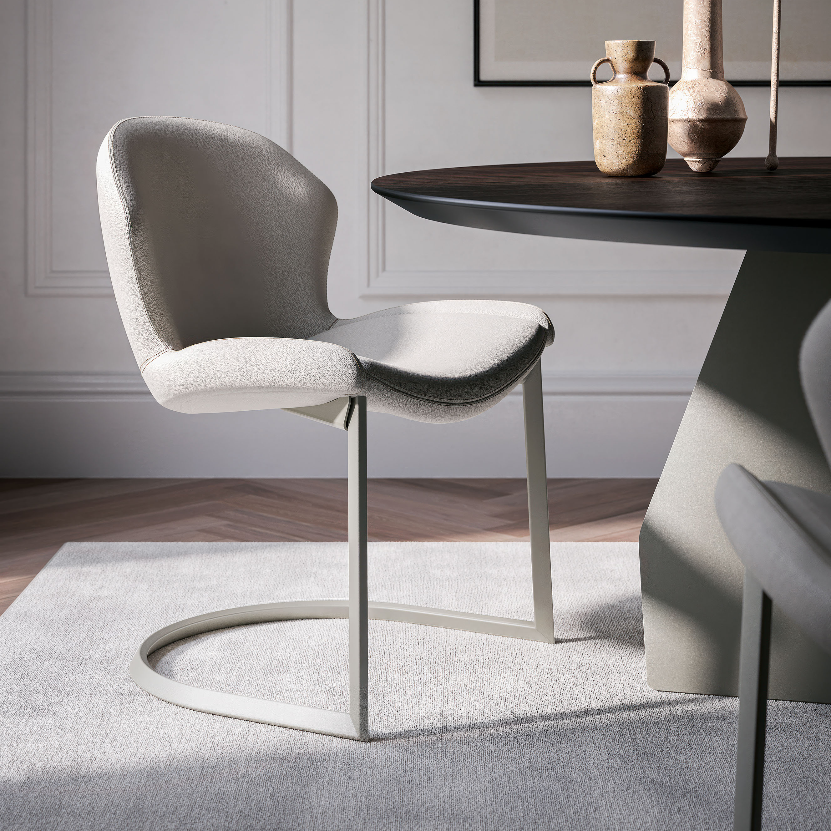 Cattelan Italia Rachel Cantilever Chair - Thumbnail 3