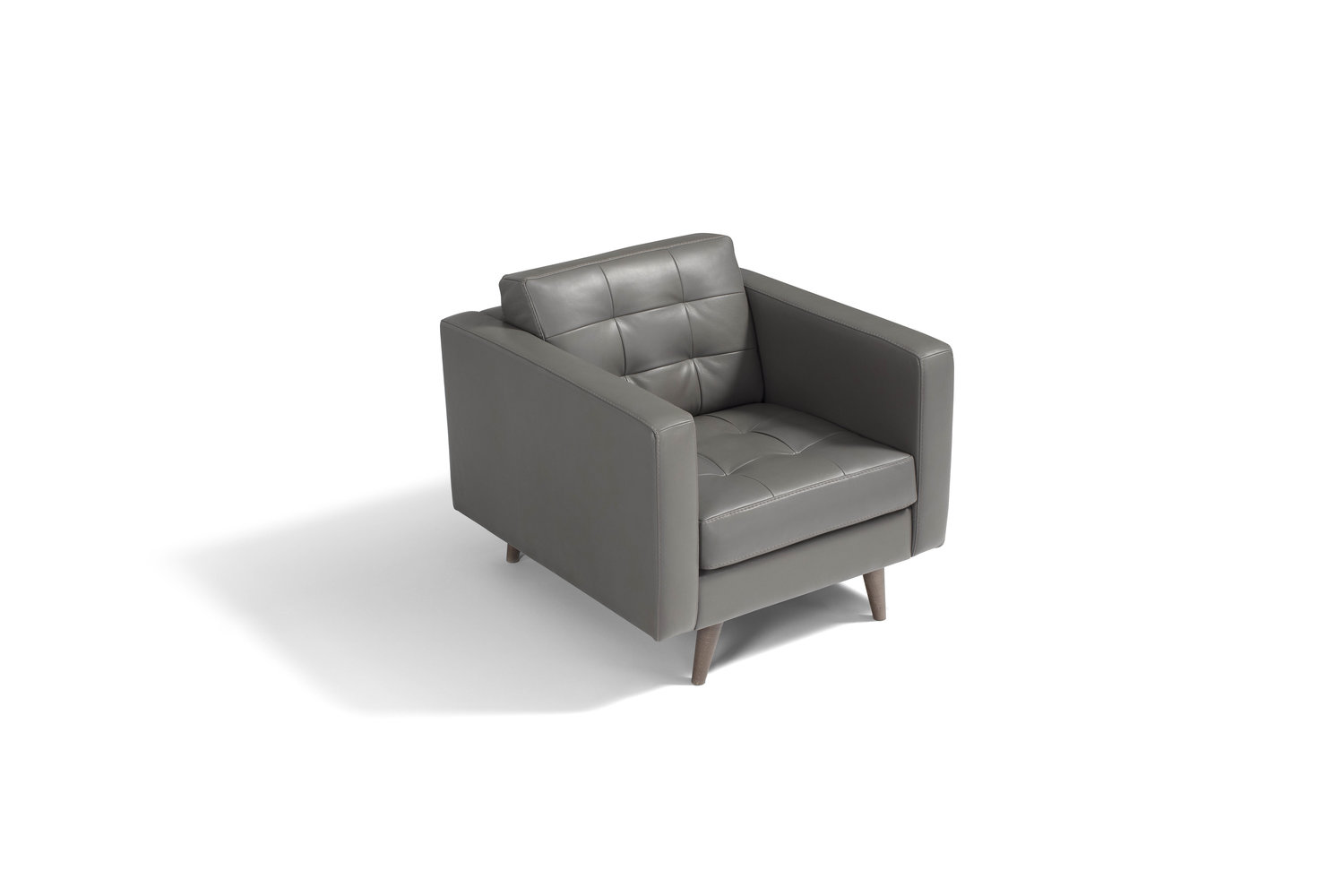 Viola Leather Armchair - Thumbnail 2