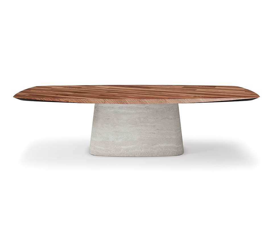 Napoleon Wood Dining Table - Thumbnail 2