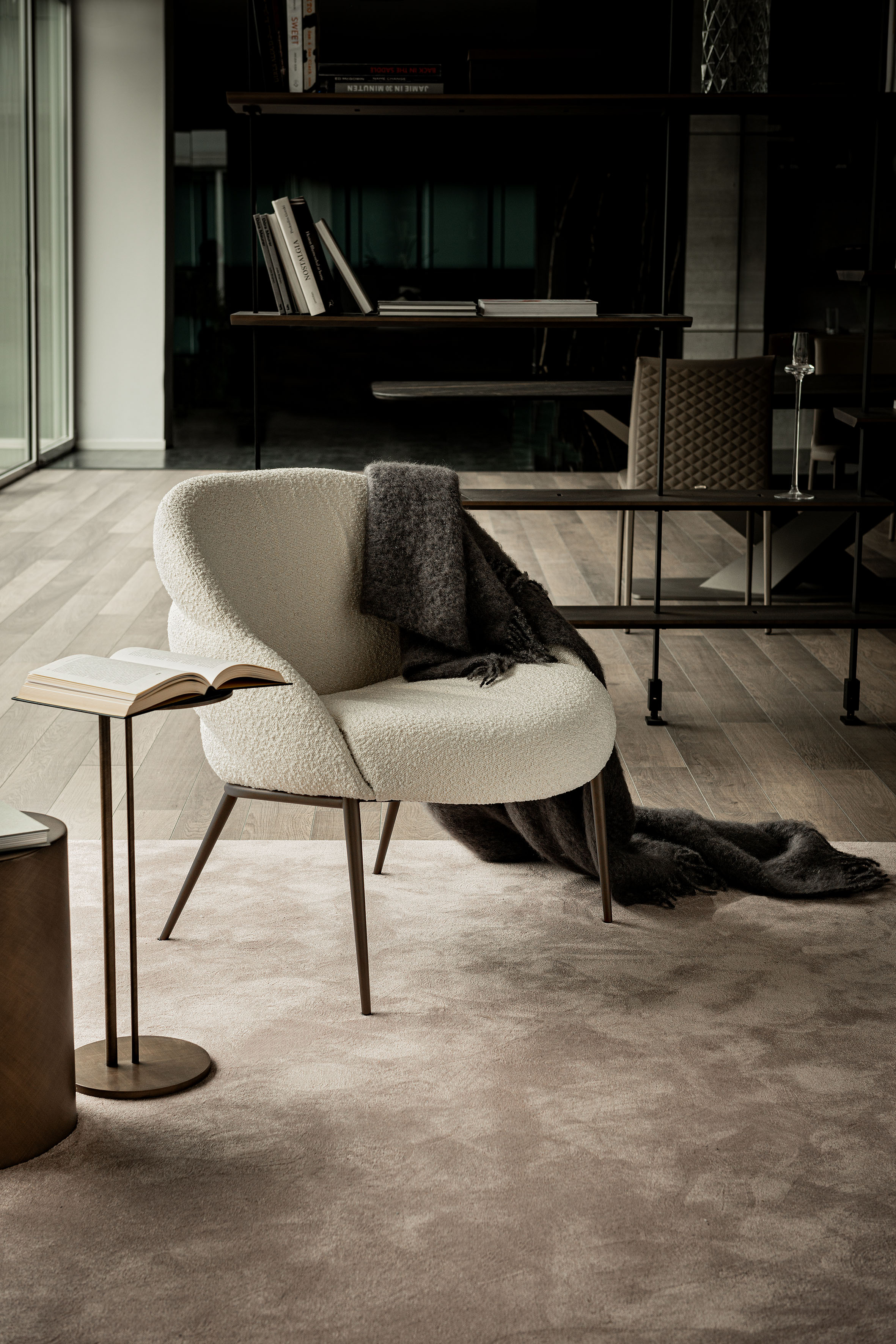 Cattelan Italia Camilla Lounge Dining Armchair - Thumbnail 3