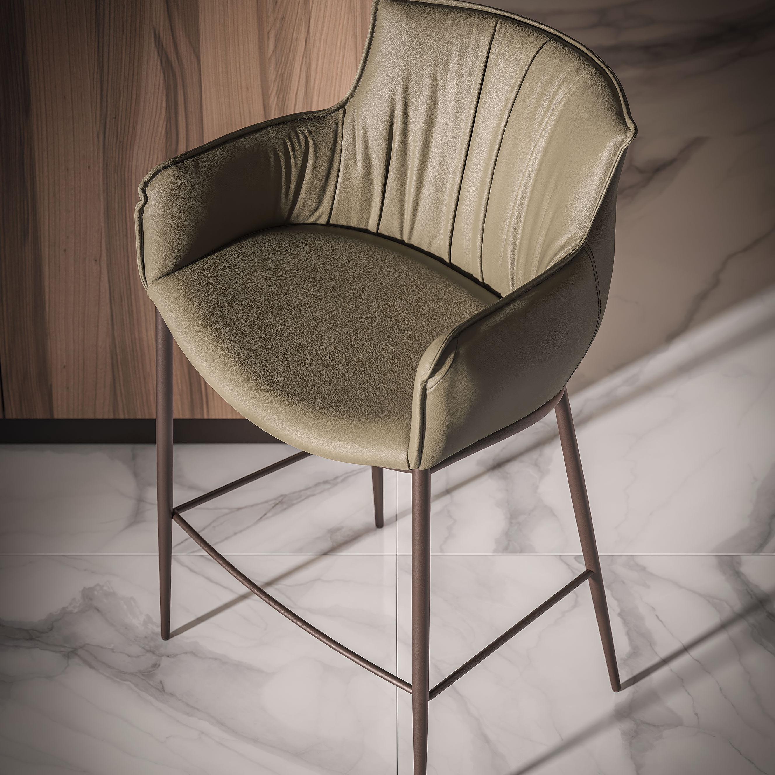 Cattelan Italia Rhonda Stool - Thumbnail 5
