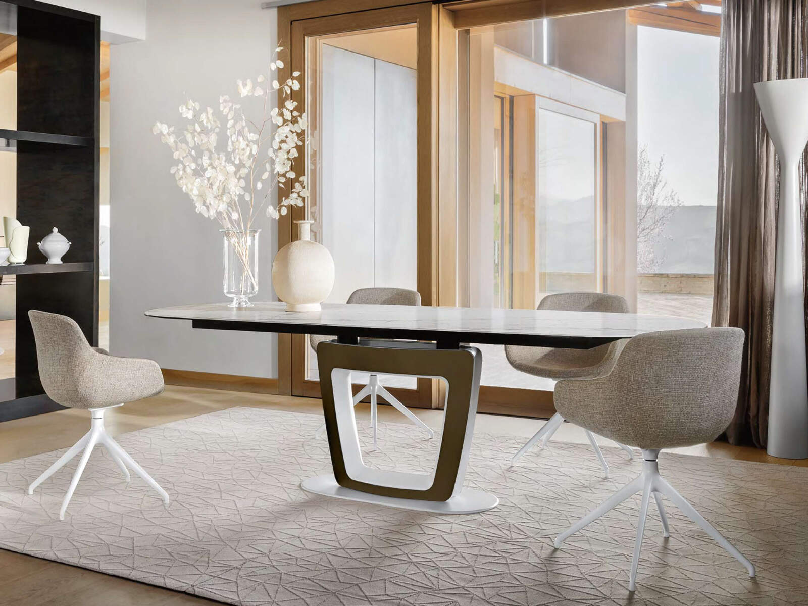 CS4145-S Orbital Dining Table