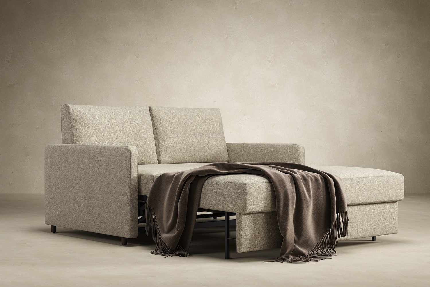 Neah Queen Size Sofa Bed with Standard Arms - Thumbnail 5