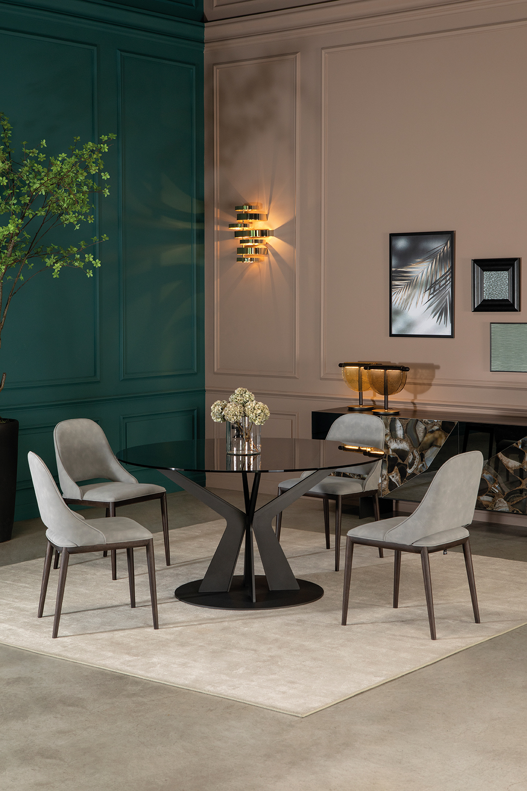 Tonin Casa Tree Dining Table - Thumbnail 2
