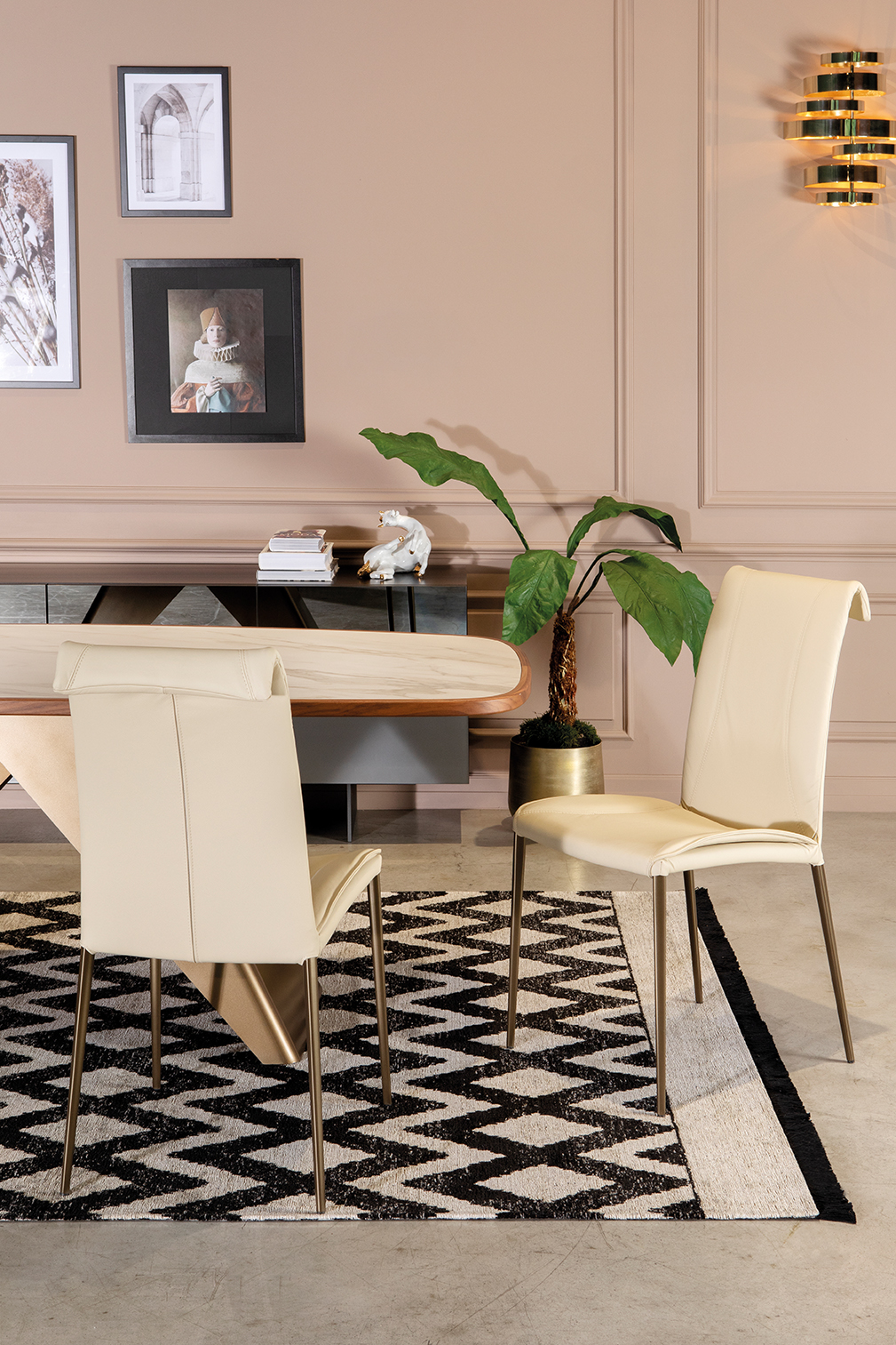 Tonin Casa Sofia Dining Chair - Thumbnail 4