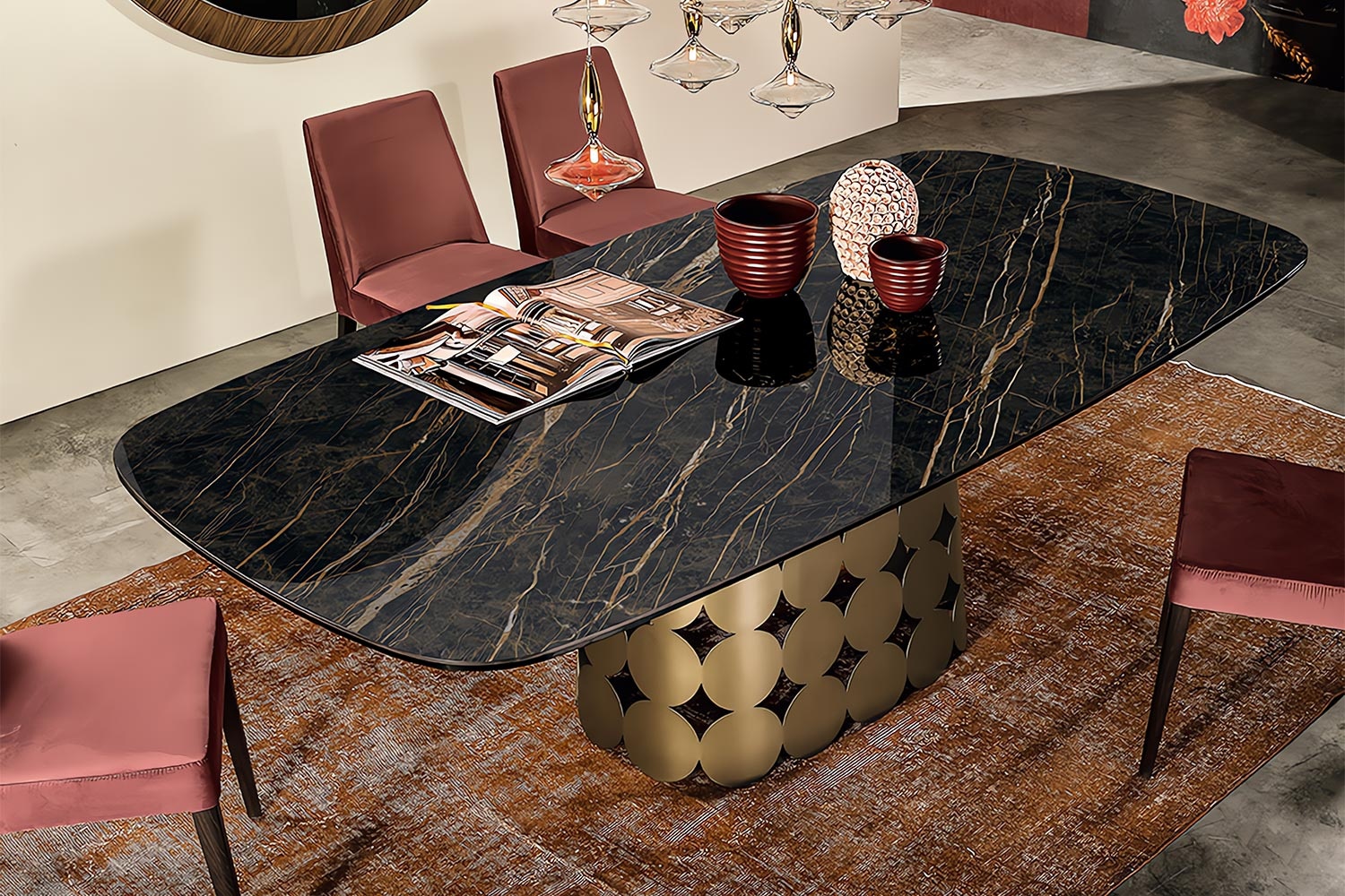 Pois Ceramic Dining Table - Thumbnail 5