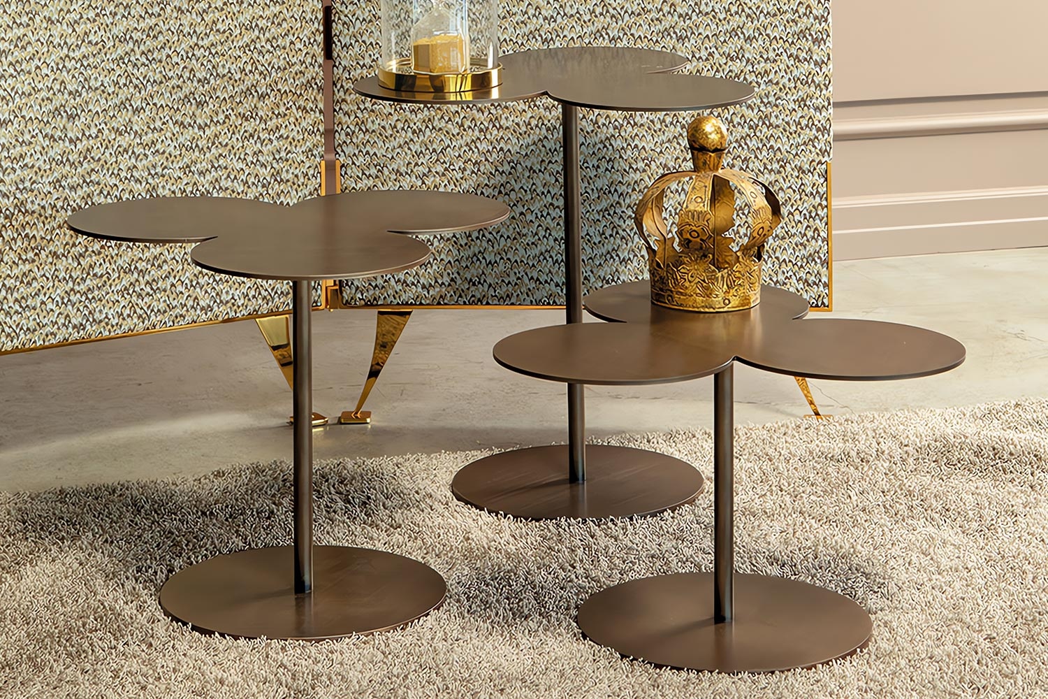 Ryazka Modern End Table Set - Thumbnail 5