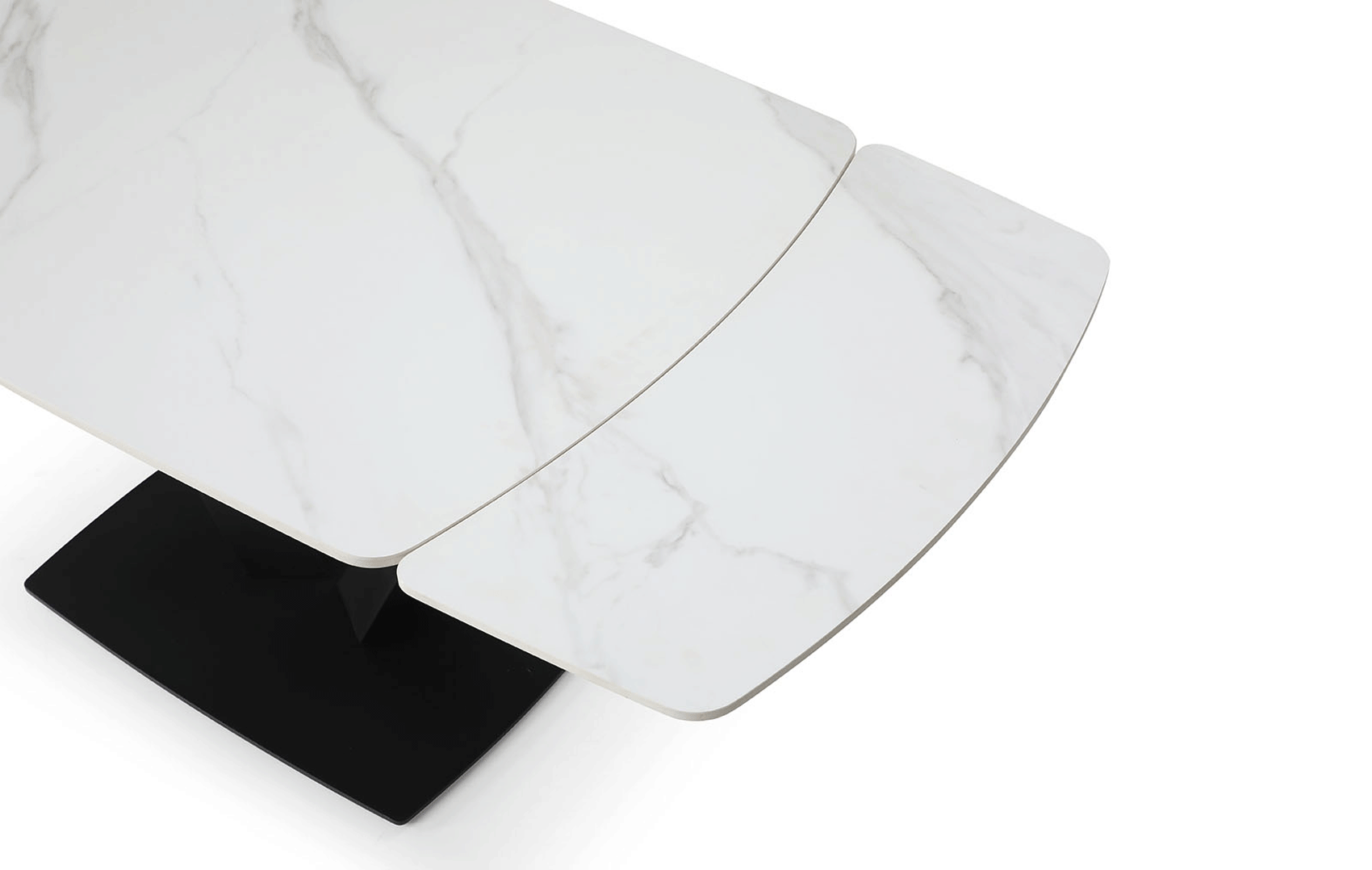 109 White Ceramic Dining Table - Thumbnail 2