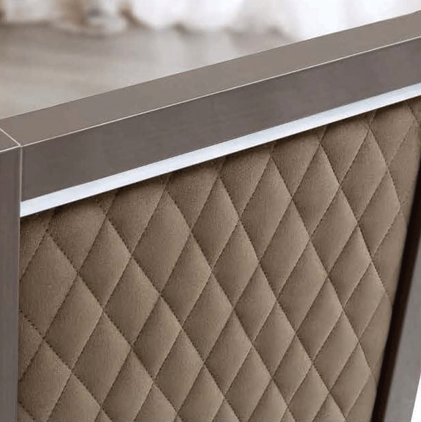 Platinum Rombi Eco-Leather Dining Chair - Thumbnail 5