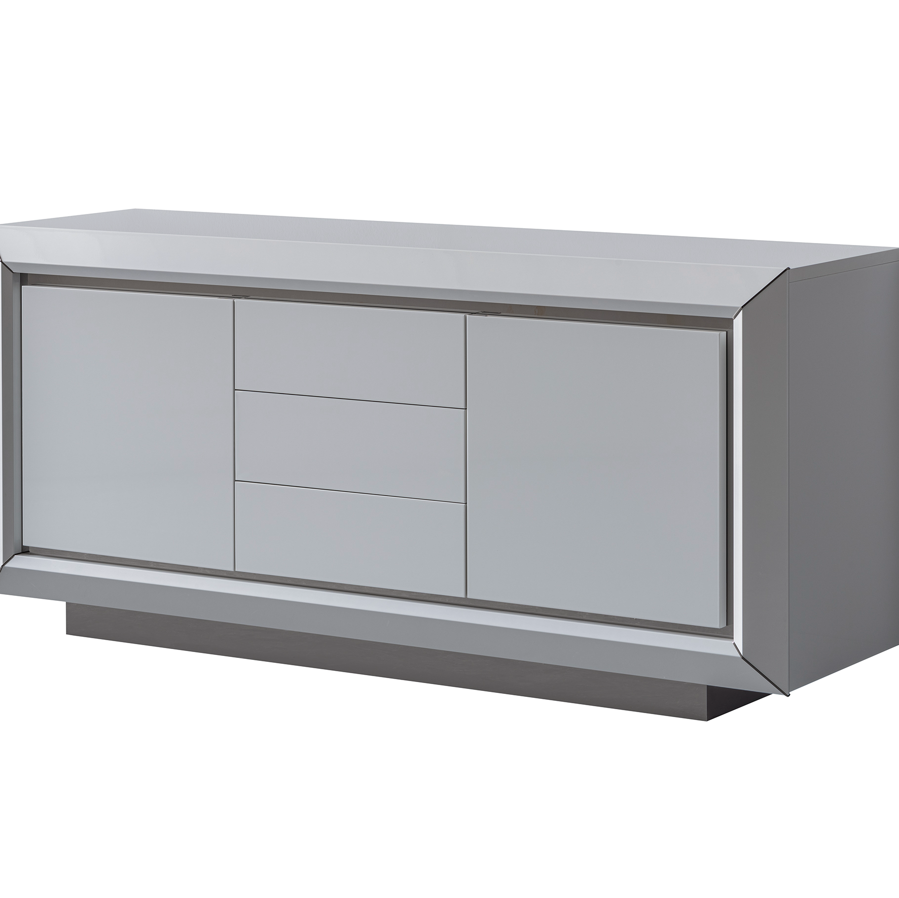 Elite White 3 Door Buffet - Thumbnail 2