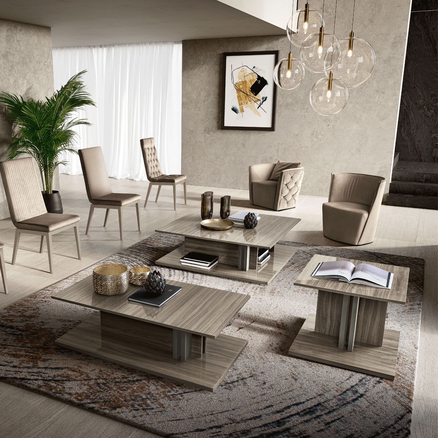 Volare Coffee and End Table