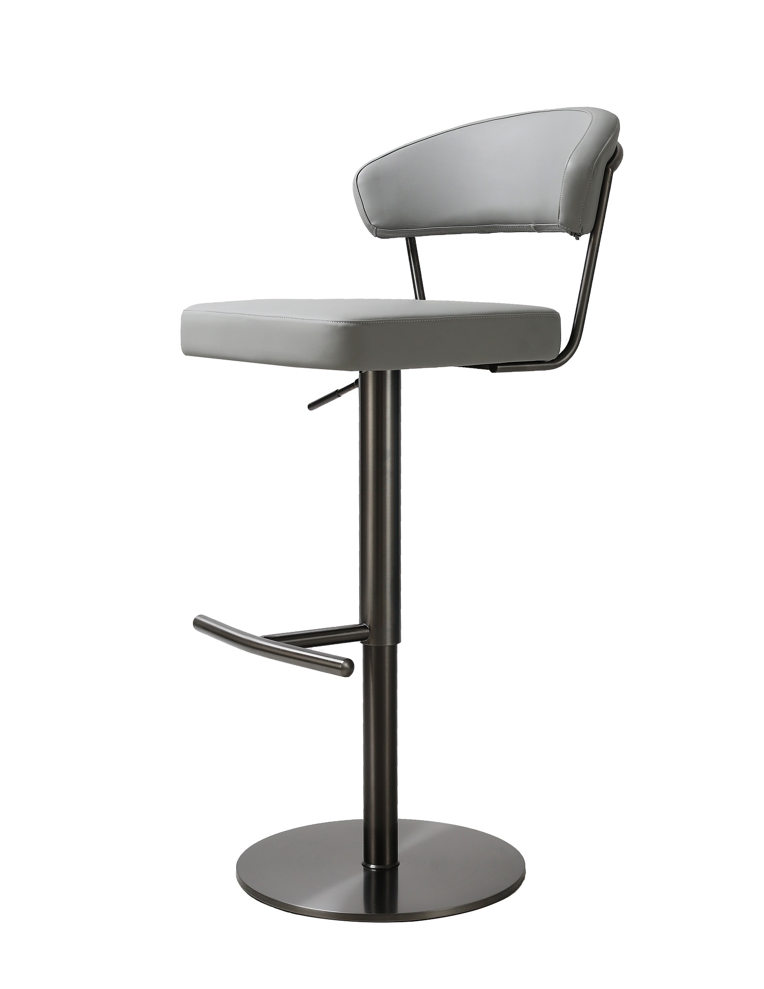 K C218A-930 Grey Bar Stool - Thumbnail 3