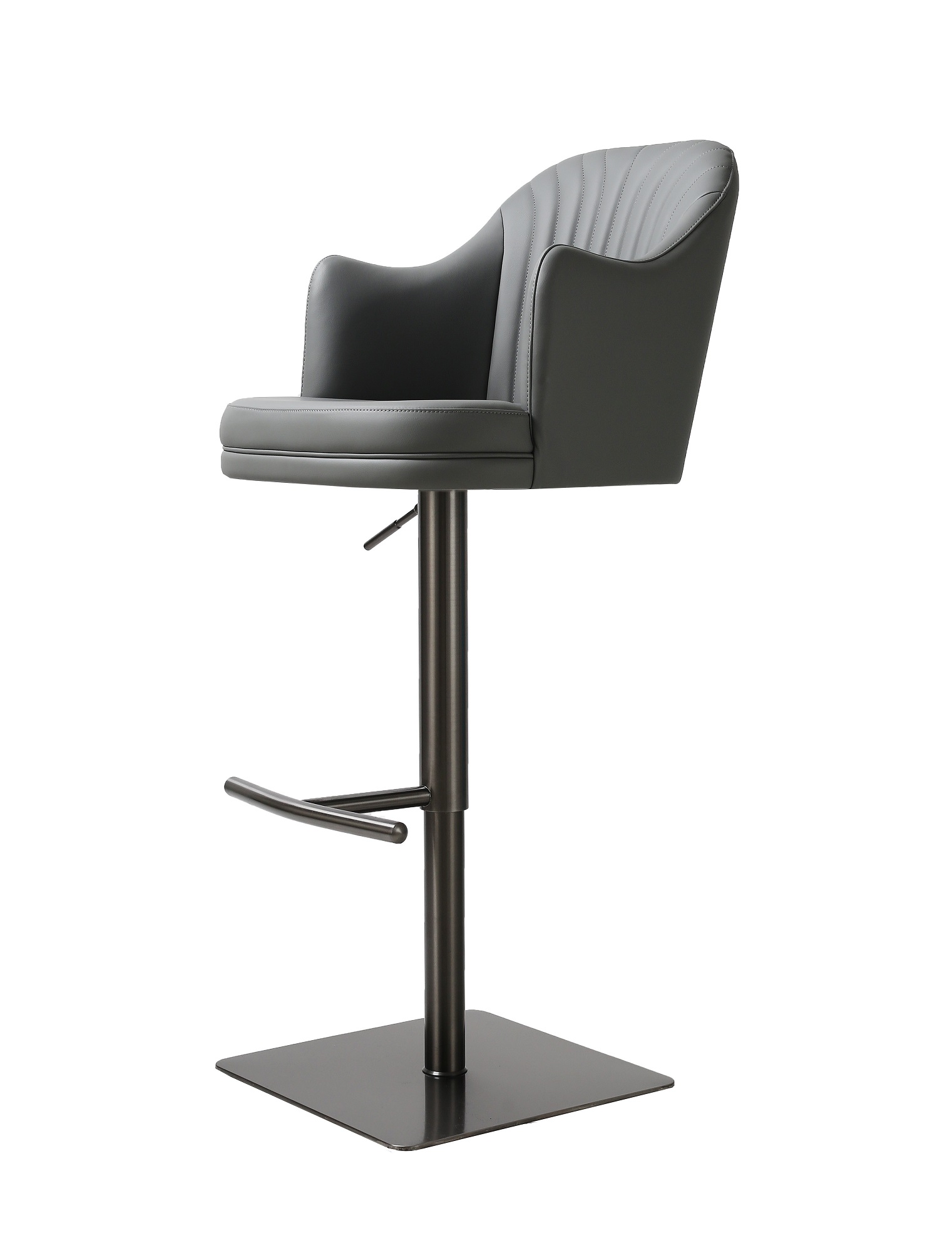 K C418A-58 Charcoal Bar Stool
