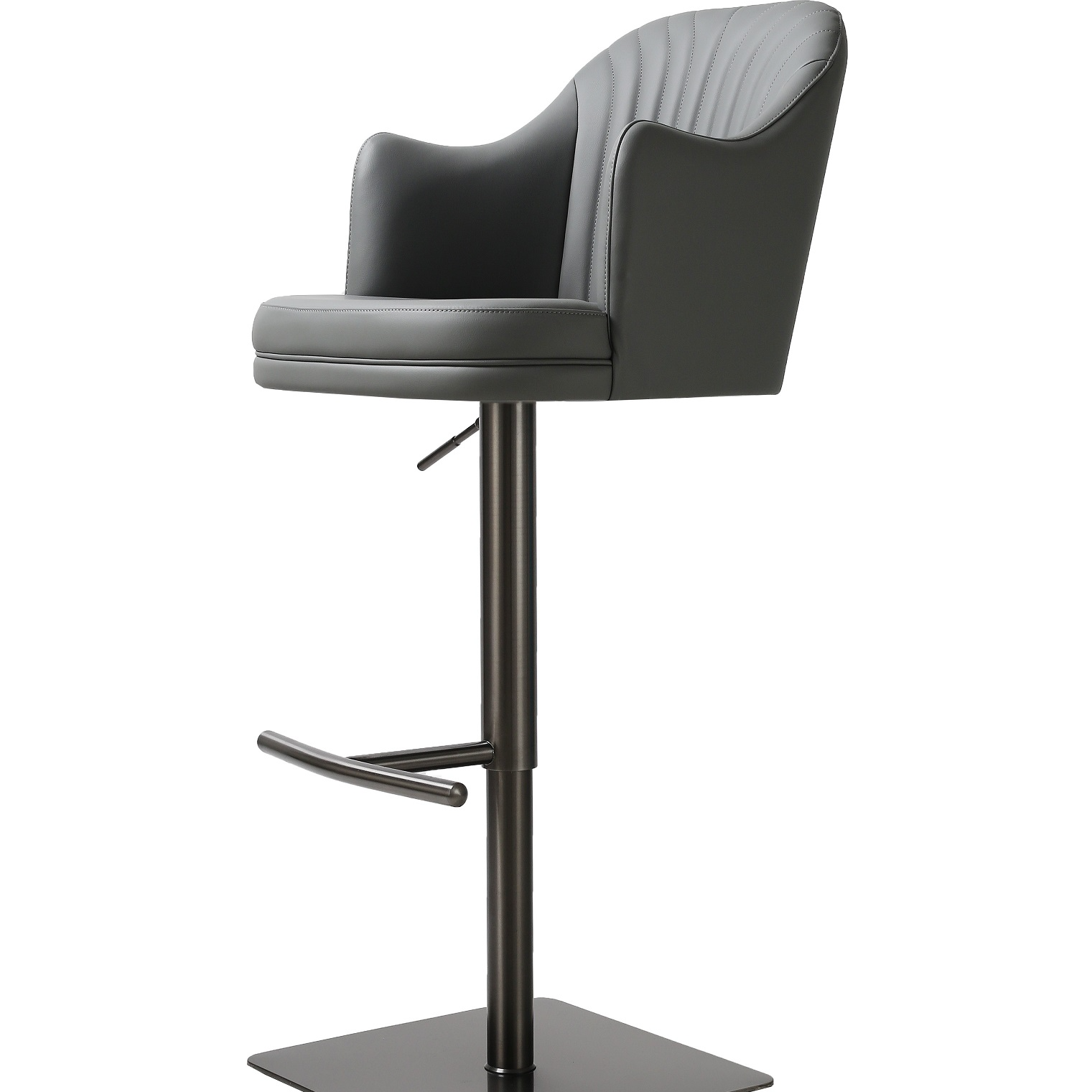 K C418A-58 Charcoal Bar Stool - Thumbnail 2