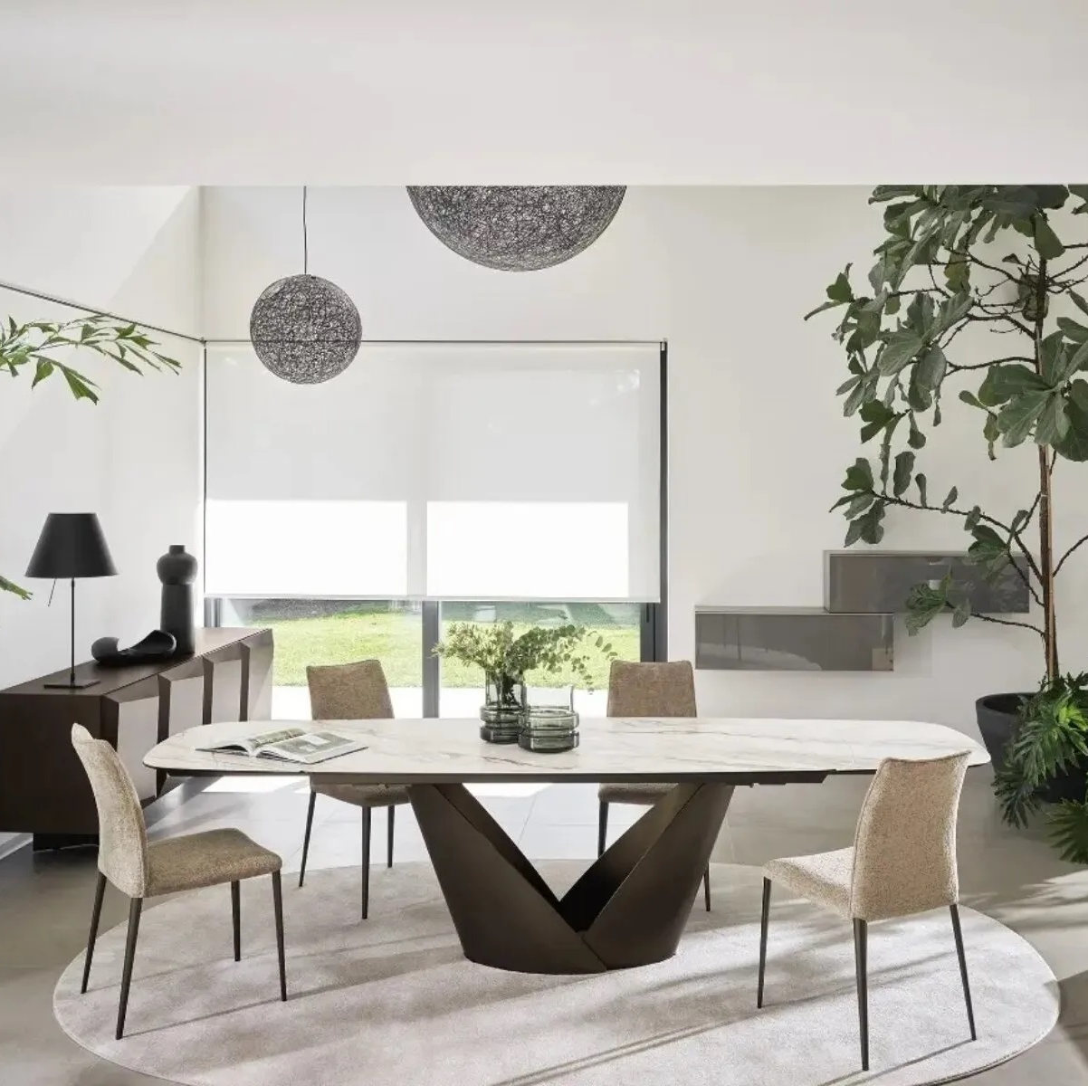 CS4159-S Cala Dining Table