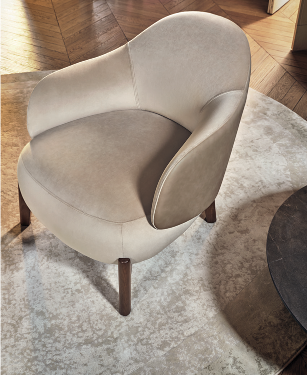 CS3463 Holly Fab Lounge Chair - Thumbnail 2