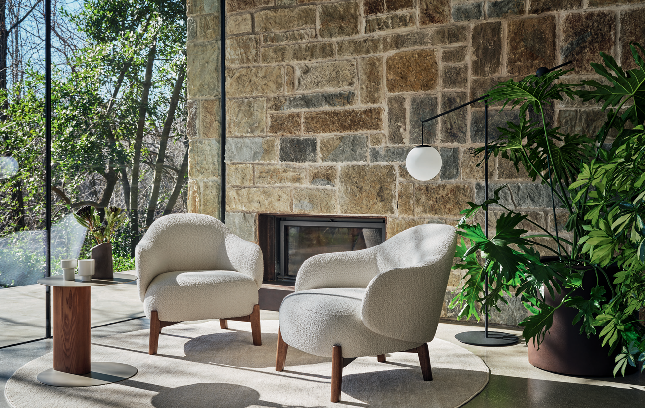 CS3463 Holly Fab Lounge Chair - Thumbnail 3