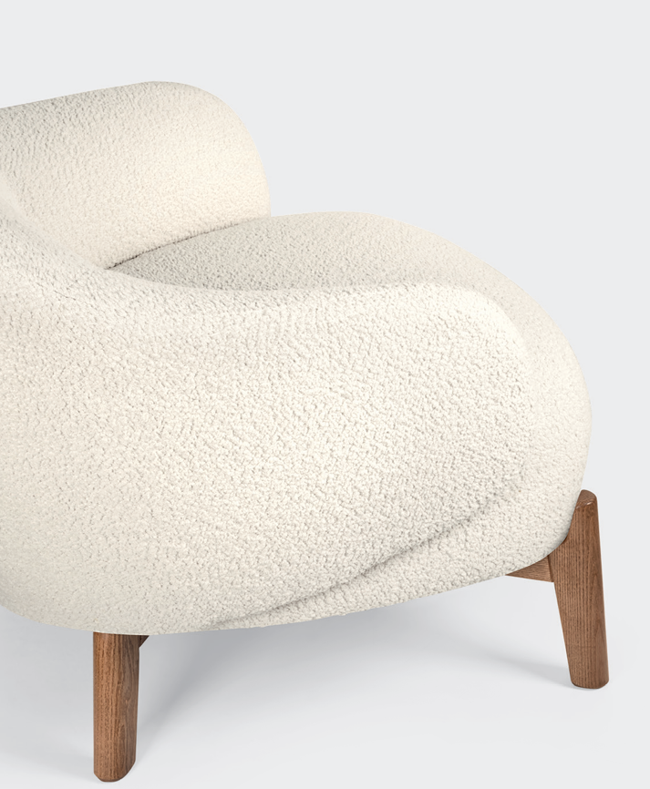 CS3463 Holly Fab Lounge Chair - Thumbnail 5