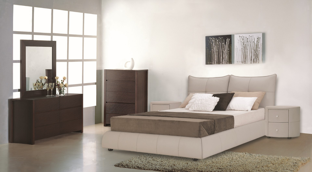 Excite King Leather Bed - Thumbnail 3